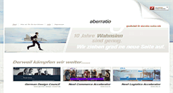 Desktop Screenshot of aberratio.de